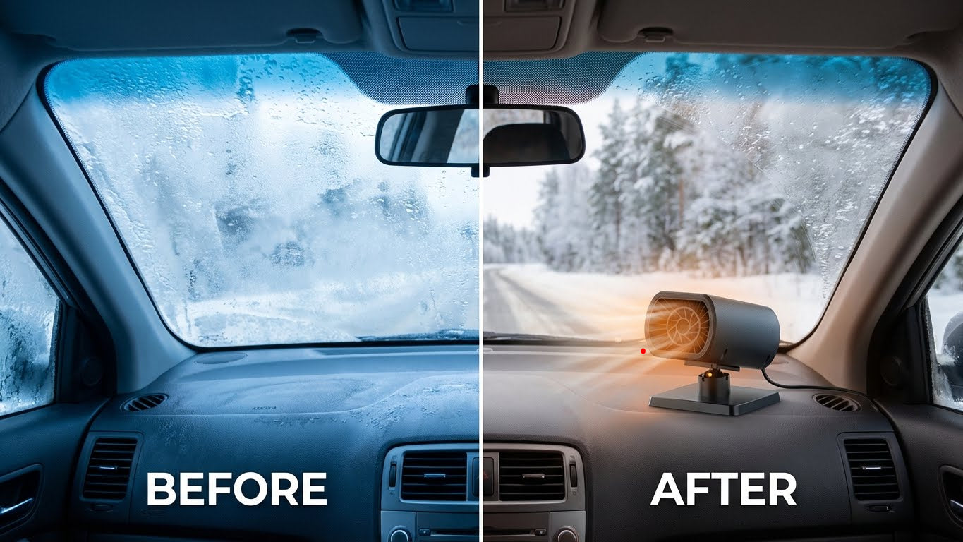 FrostGuard™ Portable Car Heater & Defroster