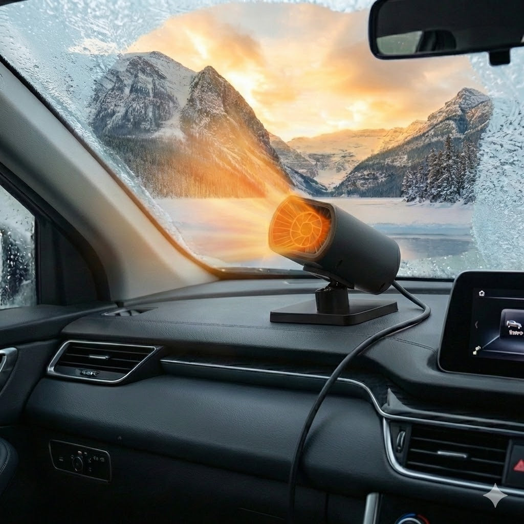 FrostGuard™ Portable Car Heater & Defroster